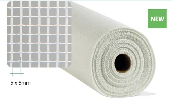 [961007] Treillis  - 165 g/m² - 50 m x 100 cm - Maille 4x4 mm (50 m²)