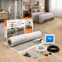E-NERGY CARBON - Kit Chauffage Infrarouge - Salle de bain - Bureau - Chambre 400 W | 3,6 m²