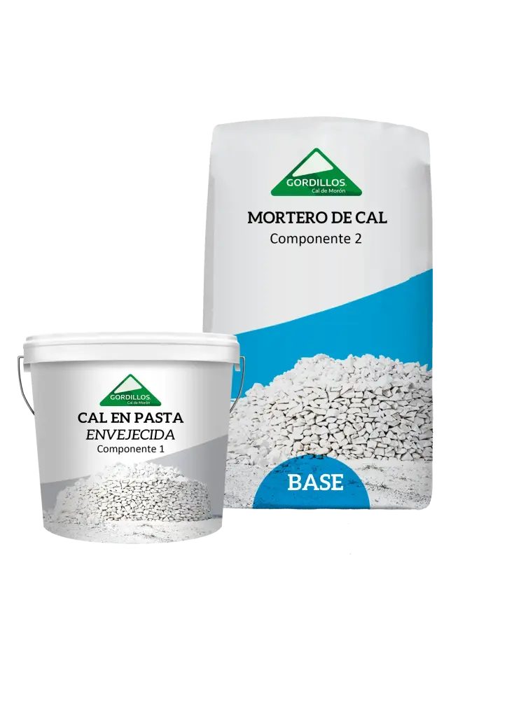 Gordillos - Mortier BASE - Chaux en pâte (aérienne)- 2C - Pack 20 kg (palette 50)