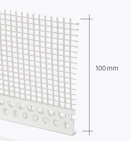 [250644] Profil d’arrêt - Profil STOPTEX - 2,50m - 6 mm (25pce/boite)