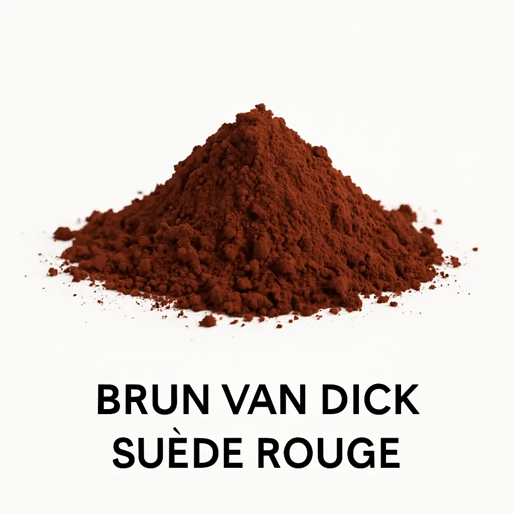 BRUN VAN DICK SUEDE ROUGE