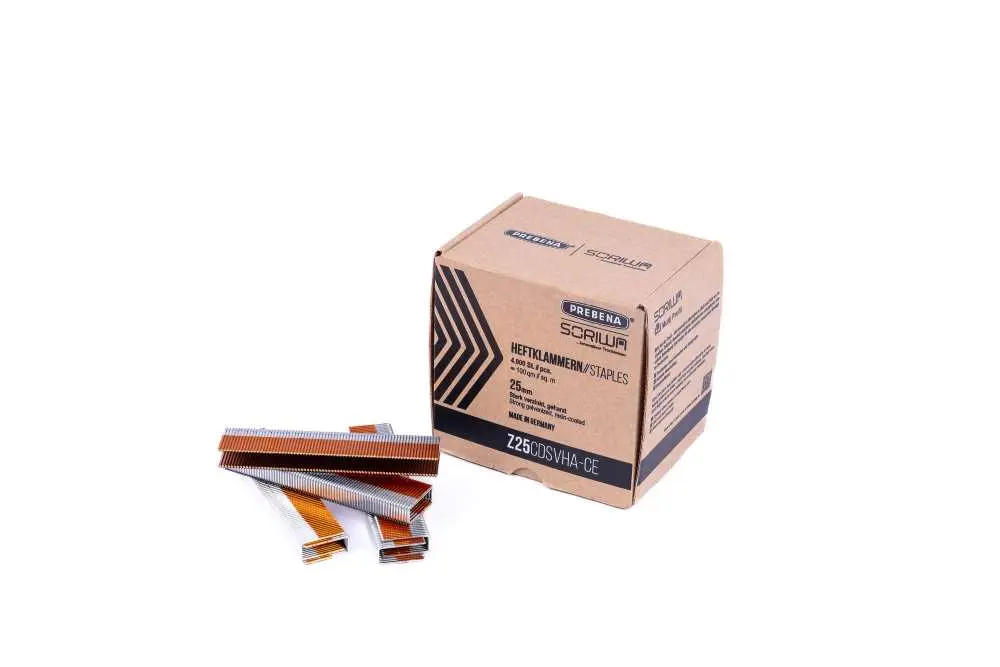 SORIWA – Agrafes Z25 (boîte 4.000)