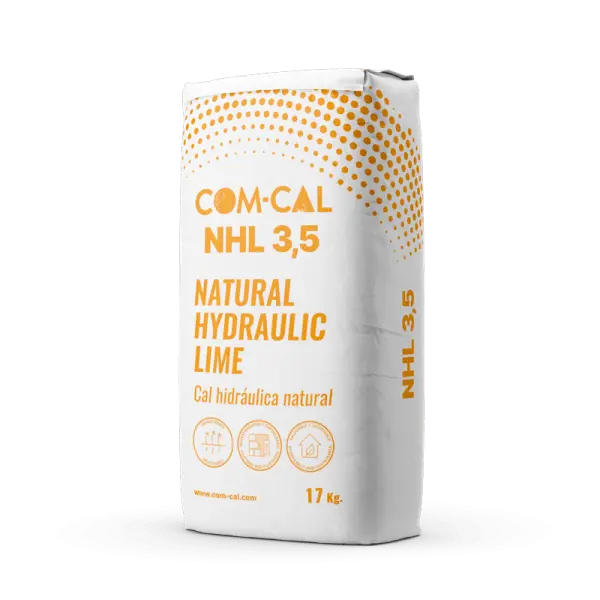 COM-CAL - CHAUX HYDRAULIQUE NHL 3,5 - 17kg (Palette 64 sacs)