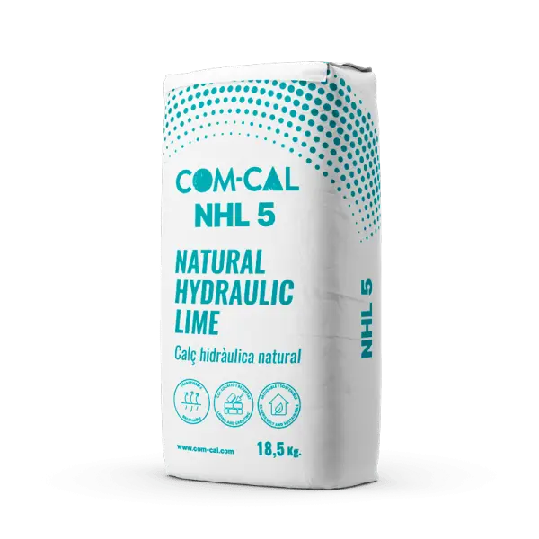 COM-CAL - CHAUX HYDRAULIQUE NHL 5 - 18,5kg (Palette 64 sacs)