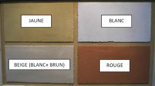 HINS - Argile Intermédiaire - Sac 20kg + Ref Couleur  