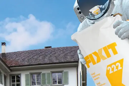 [FX_222] FIXIT - Enduit thermo-isolant FIXIT 222 / Sac de 8.6kg (50L) Aérogel de Silice  haute performance  lambda  0.028 Conso  1.7kg/cm/m2  - 30 sacs/pal  