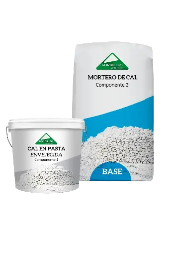 [014000000002] Gordillos - Mortier BASE - Chaux en pâte (aérienne)- 2C - Pack 20 kg