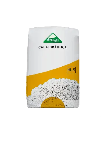 Gordillos – Liant de Chaux Naturel HL 5 (CL90-S + pouzzolane) – 25 L (Palette 72)