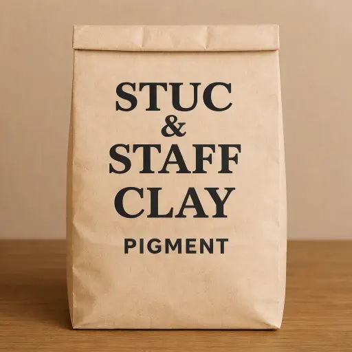 STUC & STAFF - Stuc Clay (argile) - Pigment pour sac de base